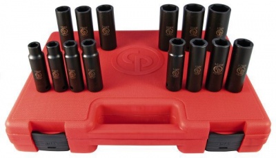 Набор ударных головок 1/2" cp ss4114d