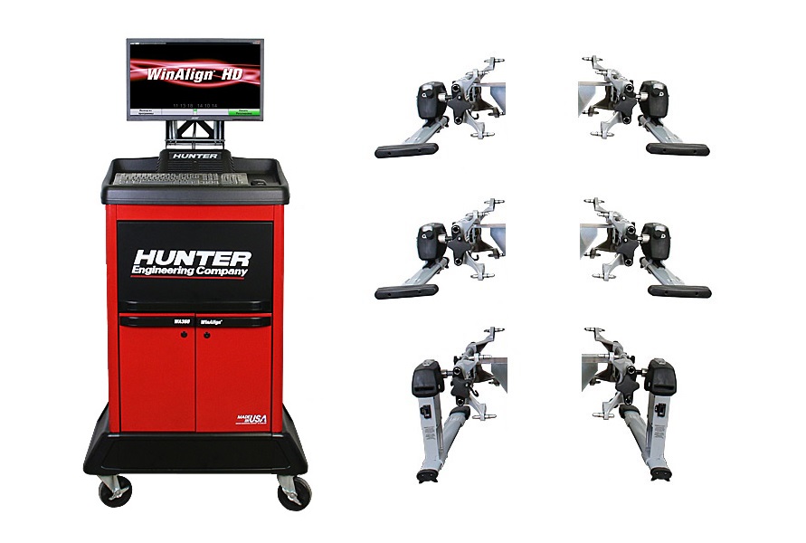 hunter wa560/22lt-760t Стенд развал-схождения грузовой